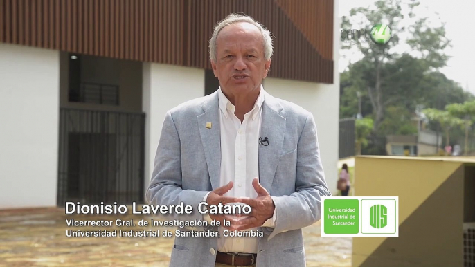 Dionisio Laverde, vicerrector de la Universidad Industrial de Santander, Colombia, presente en el 3er Aniversario del NCC Iberoamericano