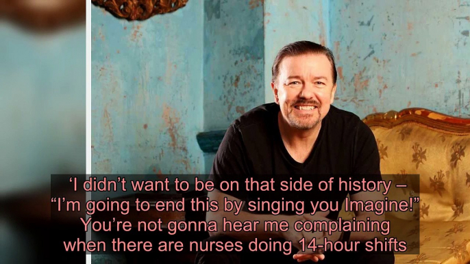 Ricky Gervais calls out celebrity cancel culture - ‘Trying to get someone fired isn’t cool’