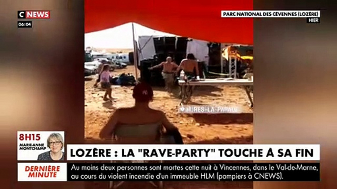 Coronavirus - Une rave-party interdite en Lozère regroupe près de 7.000 personnes - La préfecture décide de confiner les participants pour éviter un cluster