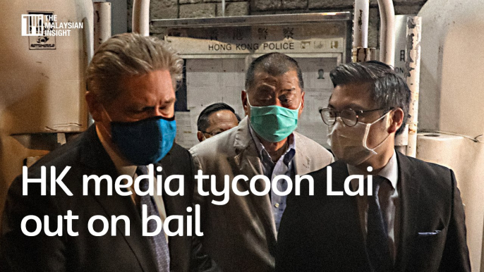 HK media tycoon Lai out on bail