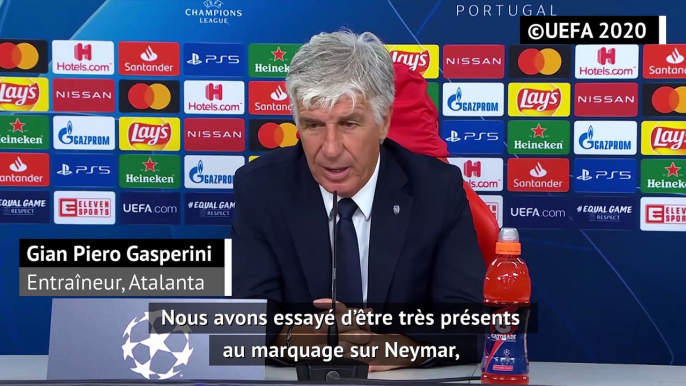 Quarts - Gasperini : "Neymar a encore prouvé qu'il est un joueur de haut niveau"