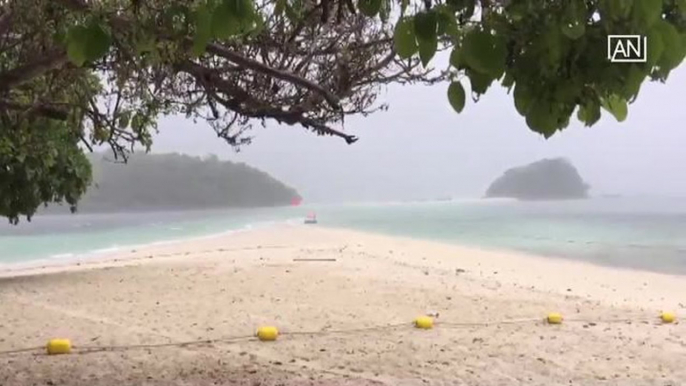 Red flags raised at Thai beach in wake of high seas