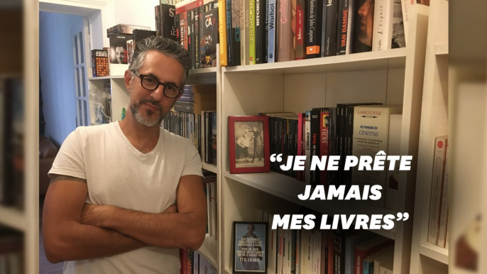 Dans la bibliothèque d'un amoureux fou des livres, très méticuleux