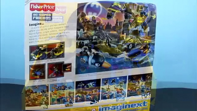 Imaginext Batman Playset The Joker & Bane take Robin Batman saves Robin