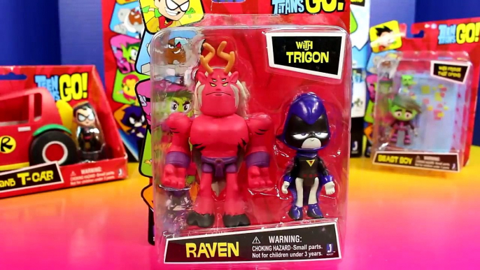 Teen Titans GO T-Tower Cyborg ROBIN BEAST BOY RAVEN DC COMICS