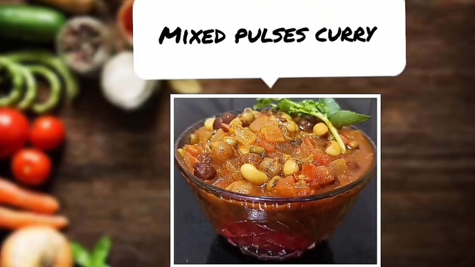 Mixed pulses curry