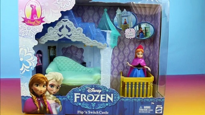 Disney Frozen Flip 'n Switch Castle Anna with MagiClip Dress