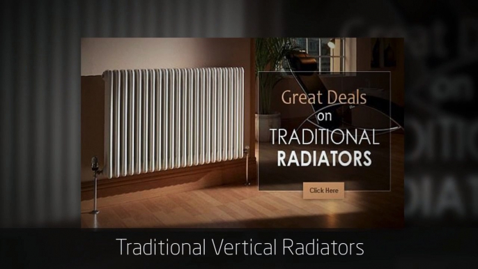 Black Vertical Radiators from Radiator Hut