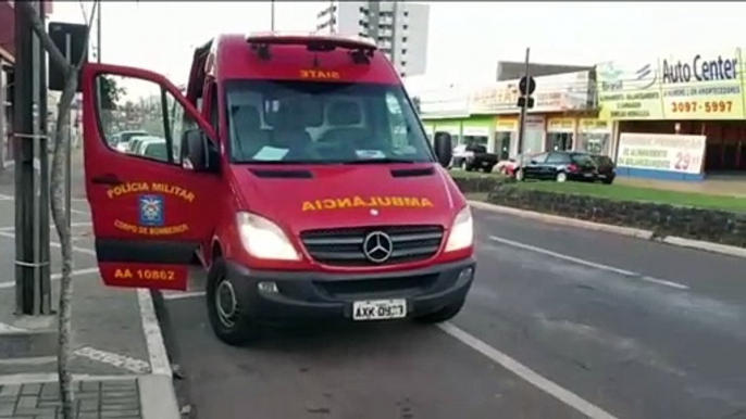 Idosa fratura o punho ao sofrer queda em residência no Parque São Paulo