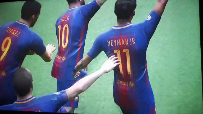 Lionel Messi Dribble-Goal (FC Barcelona - Juventus FC PES 2018)