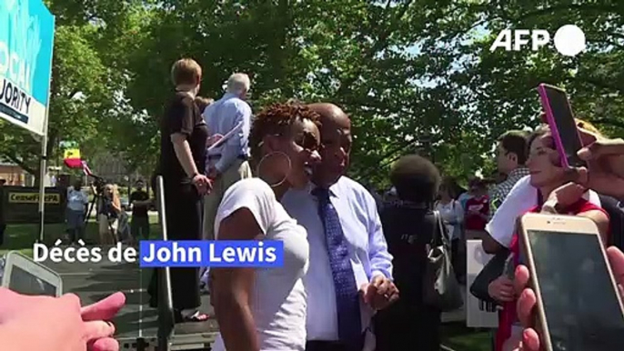 Décès de John Lewis, figure des droits civiques aux Etats-Unis