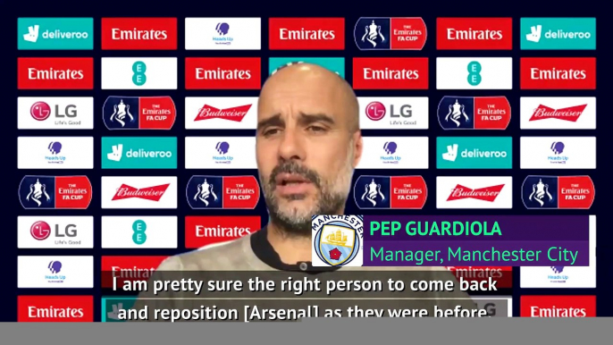 Arteta can make Arsenal contenders again - Guardiola