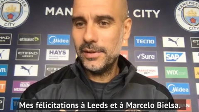 Man City - Guardiola : "Ça va être incroyable pour le football anglais d'avoir Bielsa en Premier League"