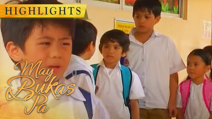 Alfred avoids Santino and their friends because of his father | May Bukas Pa