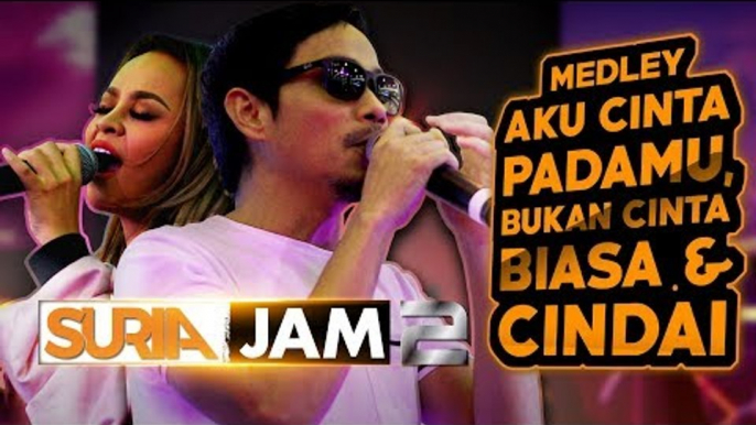 Siti Sarah & Mark Adam - Medley Dato' Seri Siti Nurhaliza di Suria Jam 2 @ Mydin Senawang, N9