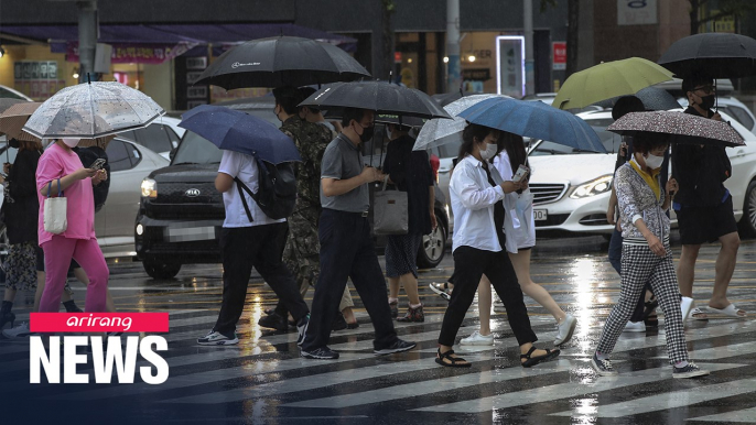 Heavy rainfall warnings for many parts of South Korea