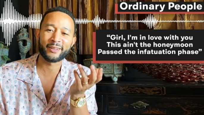 John Legend Explains How He Builds His Songs