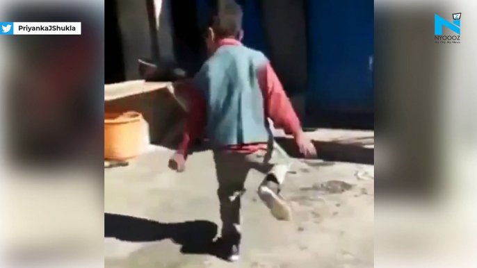 Must watch: Little Kashmiri boy spreads smiles with his super energetic dance