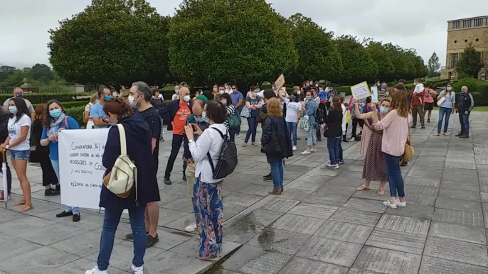 Profesores de Conservatorio reclaman en Gijón la convocatoria de 80 plazas de interinos