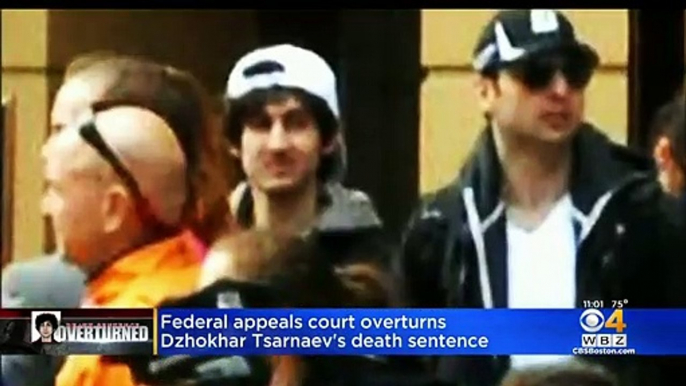 Boston Marathon Bomber Dzhokhar Tsarnaev’s Death Sentence Overturned By Federal Appeals Court – CBS Boston