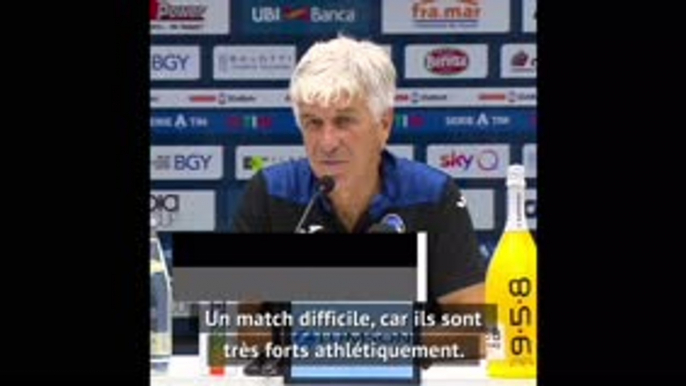 Quarts - Gasperini : "PSG, un match très difficile"