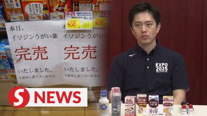 Gargling products fly off Japan's shelves after governor touts anti-virus effect