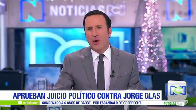 Parlamento de Ecuador aprueba juicio político a vicepresidente Glas por el caso Odebrecht