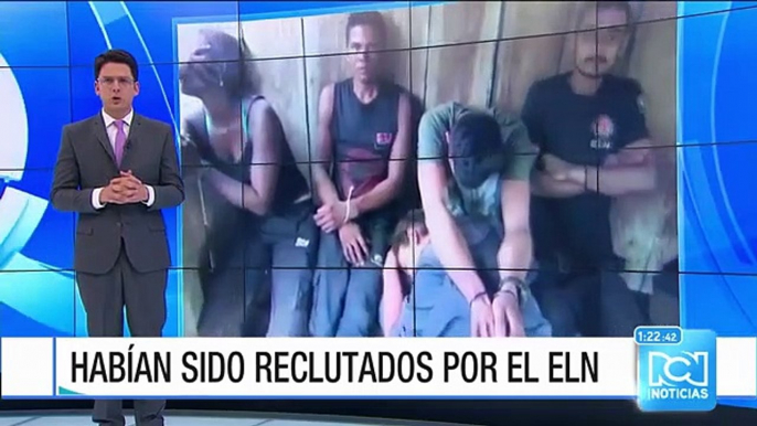 Autoridades señalan que el ELN sigue reclutando a menores de edad