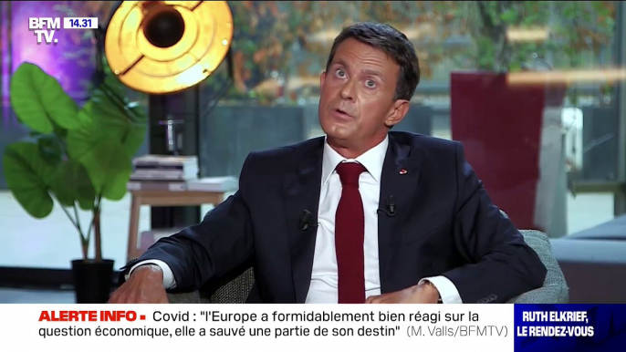 Manuel Valls: "Il y a peut-être un jeu de rôle, dangereux, entre le ministre de l'Intérieur et le ministre de la Justice"