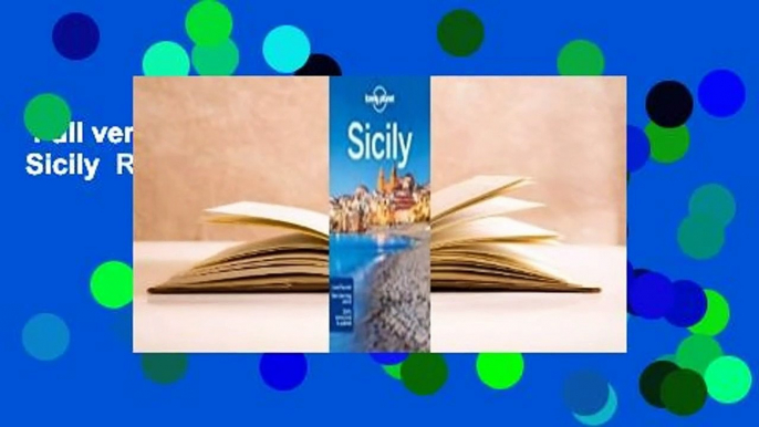 Full version  Lonely Planet Sicily  Review