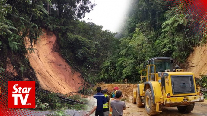 Rain causes two landslides at Cameron Highlands