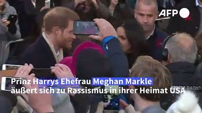 Meghan Markle ist "froh, wieder zu Hause zu sein"