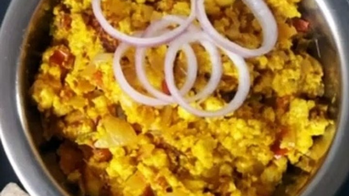 Masaledar Paneer Bhurji _ tasty cottage cheese recipe _ veg recipe  _ tasty and easy to make(480P)_1