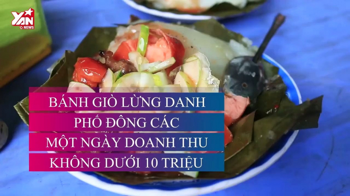 Bánh giò ngon lừng danh phố Đông Các - Hà thành nổi tiếng 18 năm qua