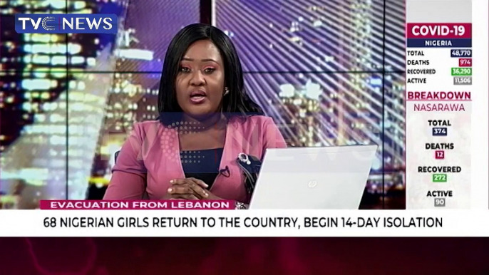 68 Nigerian Girls Return To Nigeria, Begin 14 Day Isolation