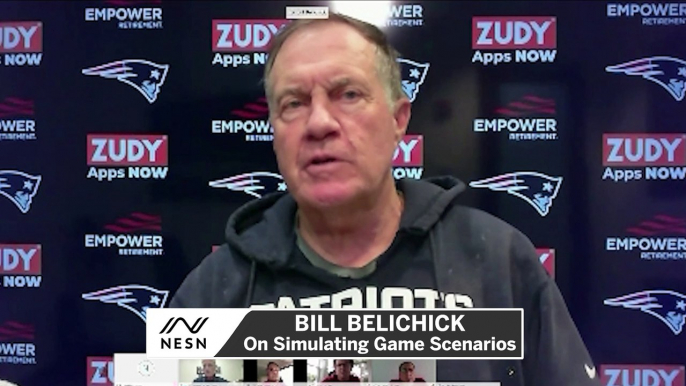 Bill Belichick On Simulating Game Scenarios; No Fans At Training Camp