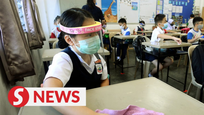 Primary school pupils can wear face shield instead of mask, says Ismail Sabri