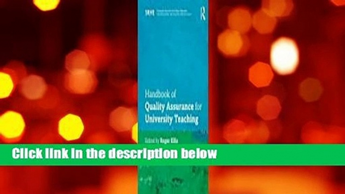 Full Version  Handbook of Quality Assurance for University Teaching Complete