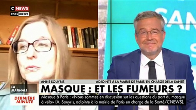 Coronavirus - "Le port du masque étant obligatoire, il est désormais interdit de fumer dans les rues" ( Adjoint Mairie de Paris sur CNews)