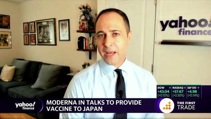 Coronavirus vaccine- Moderna is in talks with Japan for 40 million doses of COVID-19 vaccine