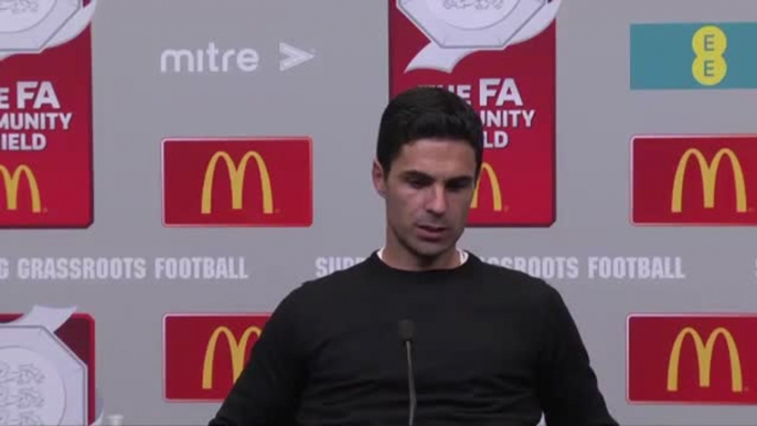 FOOTBALL: Premier League: Arteta thrilled with Gunners' attitude