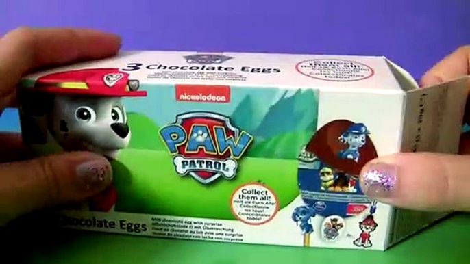 PAW PATROL 3 Eggs Surprise Box with Toys for Kids From Nickelodeon Paw Patrol by FUNTOYS