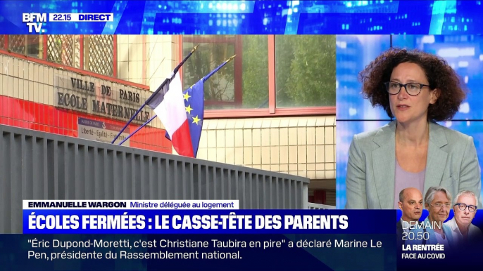 Écoles fermées: le casse-tête des parents - 06/09