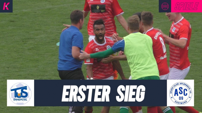 Dramatischer Oberliga-Auftakt: Ennepetal siegt gegen ASC Dortmund | TuS Ennepetal - ASC 09 Dortmund (Oberliga Westfalen)