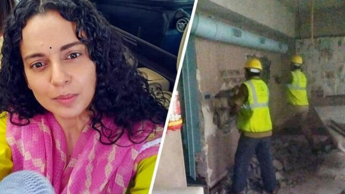 Kangana Ranaut moves Bombay HC as BMC begins demolition at office