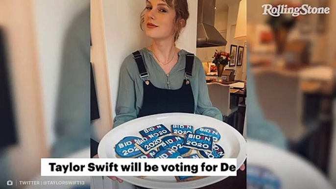 Taylor Swift Endorses Joe Biden, Kamala Harris - 10-8-20