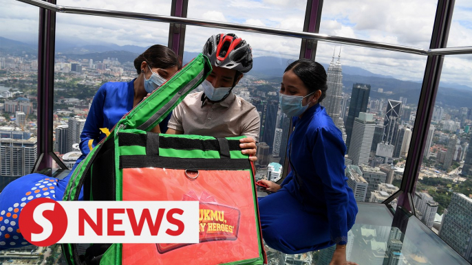 Delivery service riders get special deals to visit KL, Alor Setar Towers