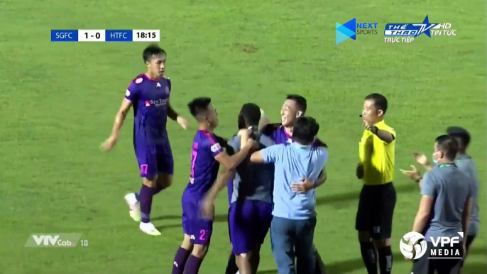 Highlights | Sài Gòn FC - Hồng Lĩnh Hà Tĩnh | Đẳng cấp của Geovane | VPF Media