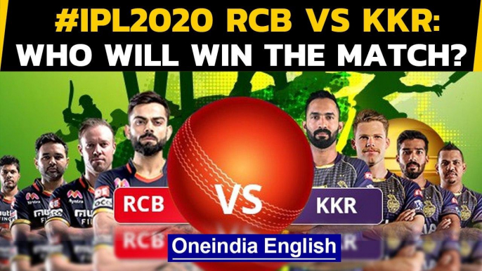 IPL 2020, KKR vs RCB: Dinesh Karthik's side looks to keep winning momentum against Virat Kohli & Co.