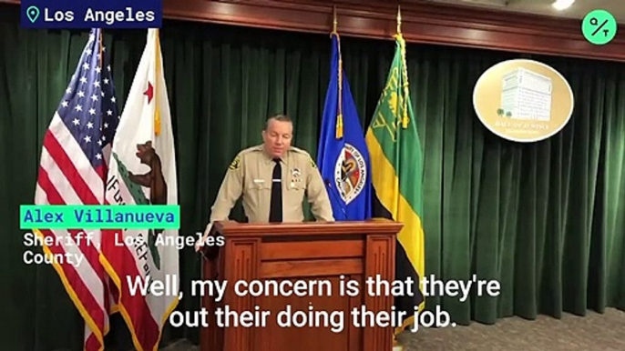 L.A. Cop Shooting- Police Chief Calls for End to ‘Flames of Hatred’